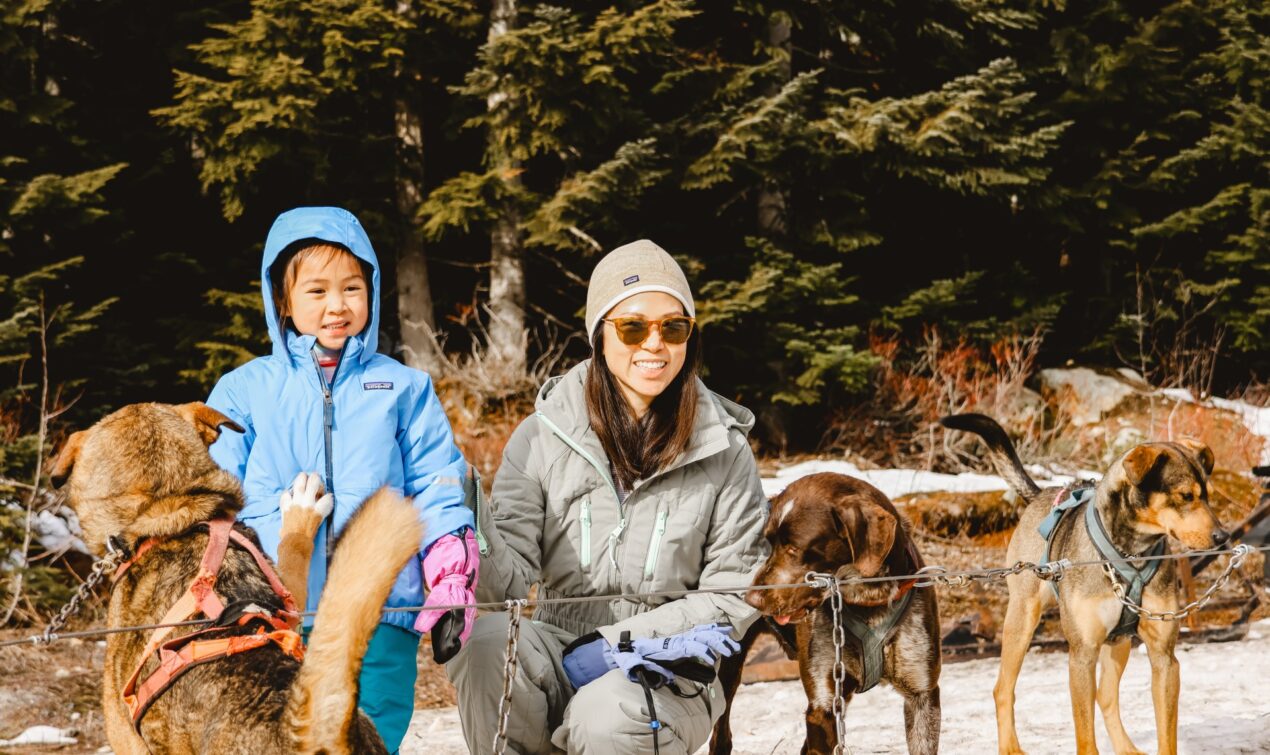 Dog Sledding with the Kids In Whistler, B.C.