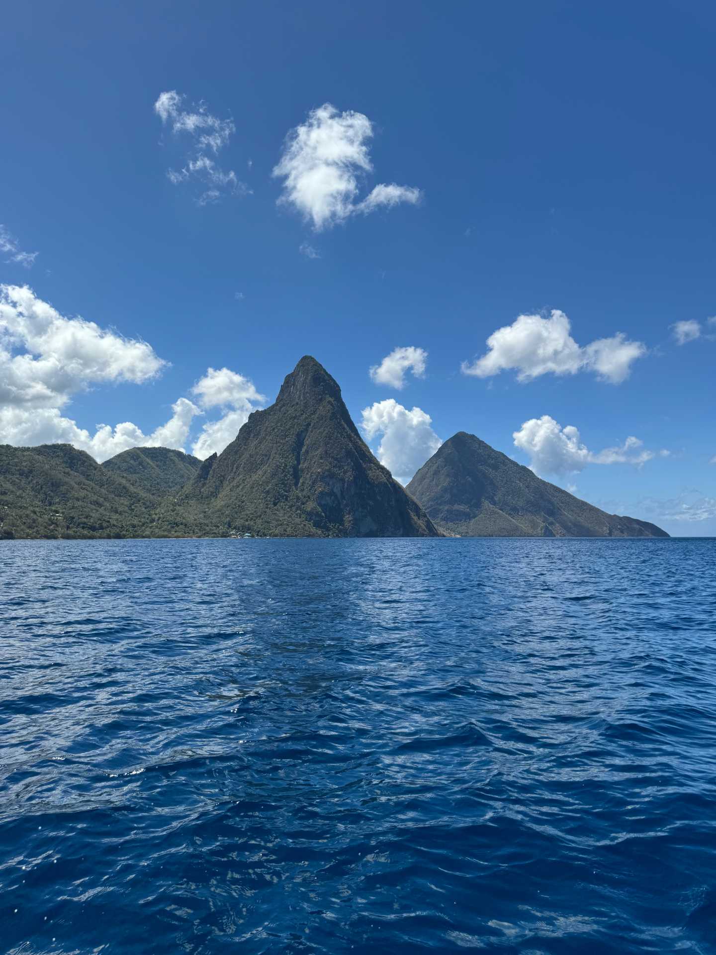 Seeing the Pitons in St. Lucia is a must. The Pitons is easily the most famous landmark in St. Lucia. If you want a less crowded family friendly beach, be sure to stay at or try Sugar Beach-1