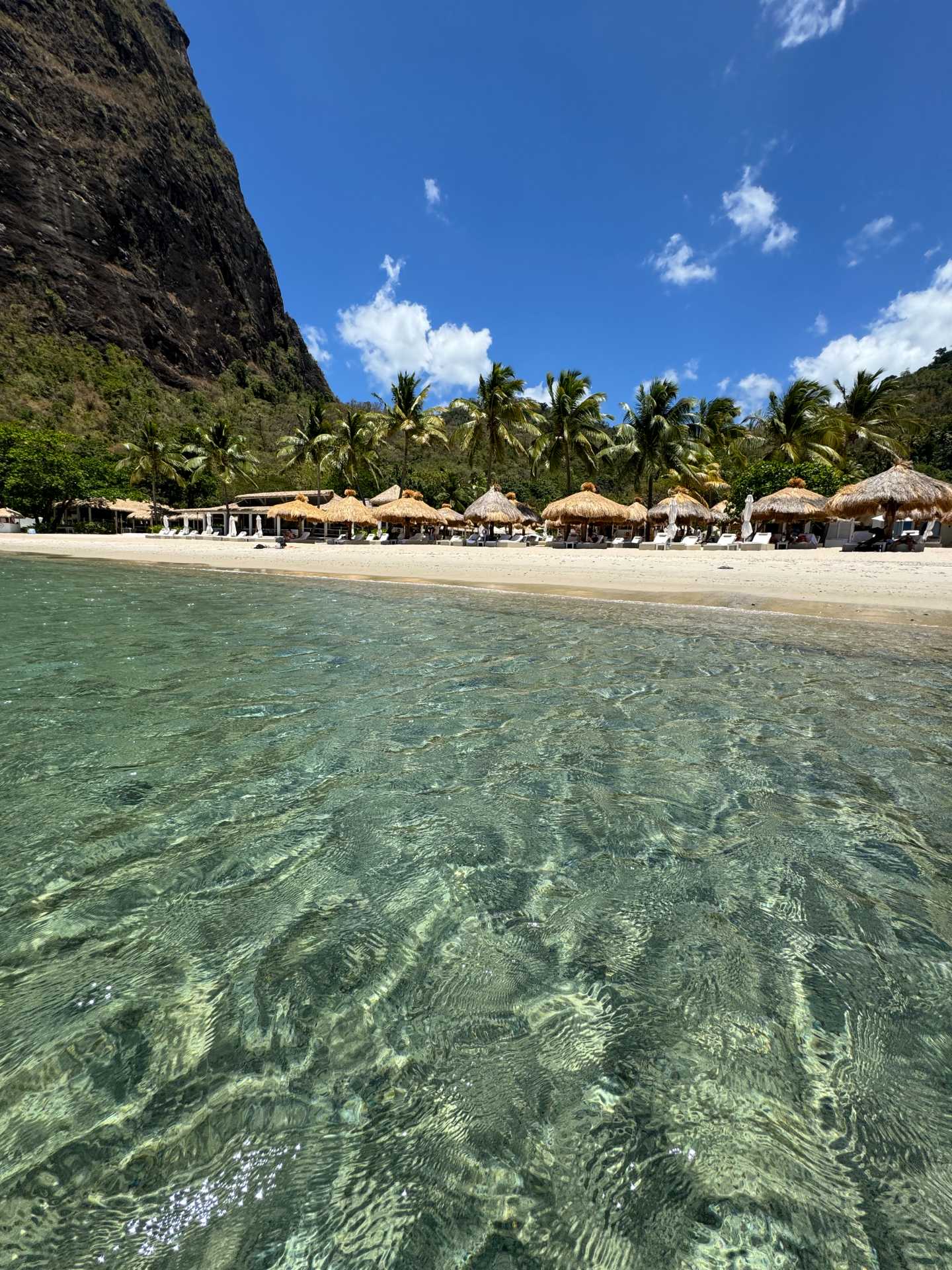 Seeing the Pitons in St. Lucia is a must. The Pitons is easily the most famous landmark in St. Lucia. If you want a less crowded family friendly beach, be sure to stay at or try Sugar Beach-3