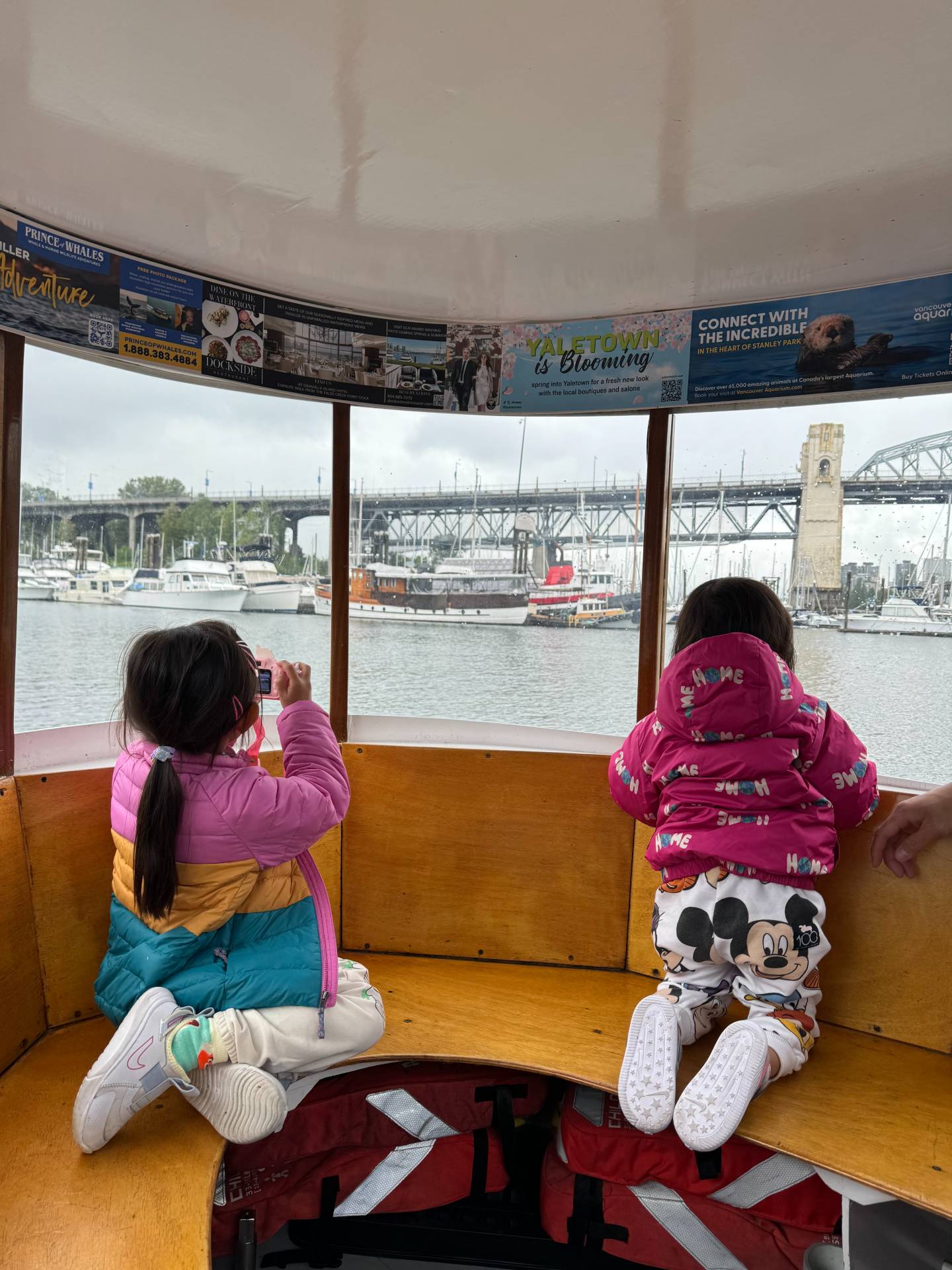 After our family ferry ride in False Creek, we had lunch at Tap and Barrel Restaurant right next to it and then walked about the many stalls and shops at the Public Market