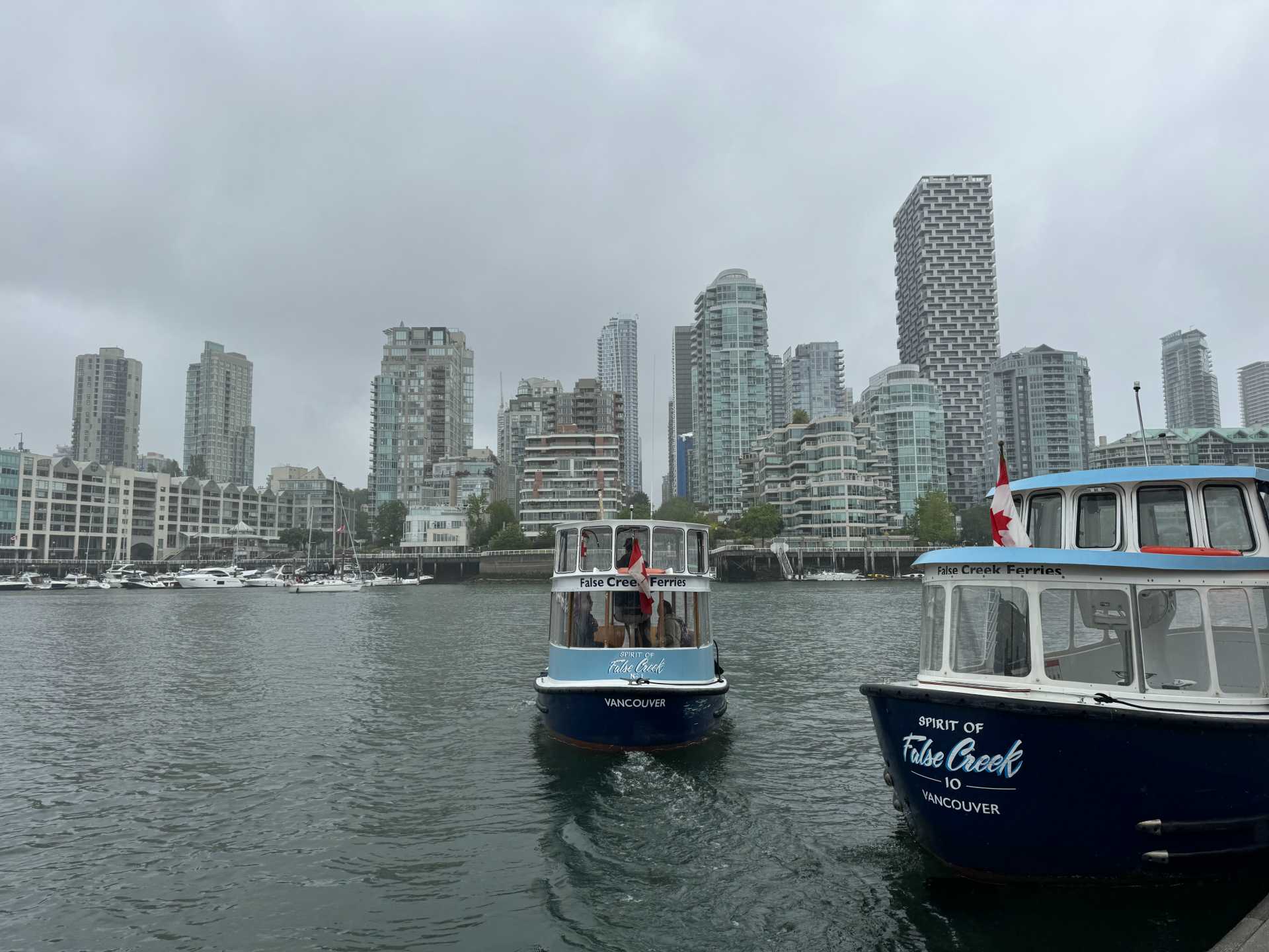 Aboard False Creek Ferry, we were able to enjoy the beautiful views from the water. The ride was easy and not rocky, so luckily I didn't get motion sickness-1