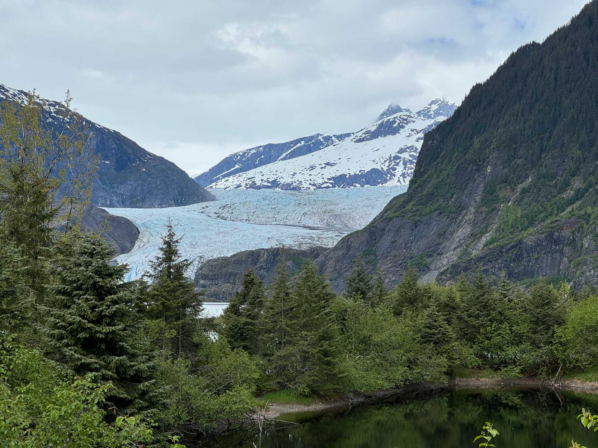 Mendenhall Glacier in Juneau is also a must visit family-friendly destination. It’s not only the glacier that is so captivating, but it’s the fauna, the waterfalls, its’ surroundings that make this place so special