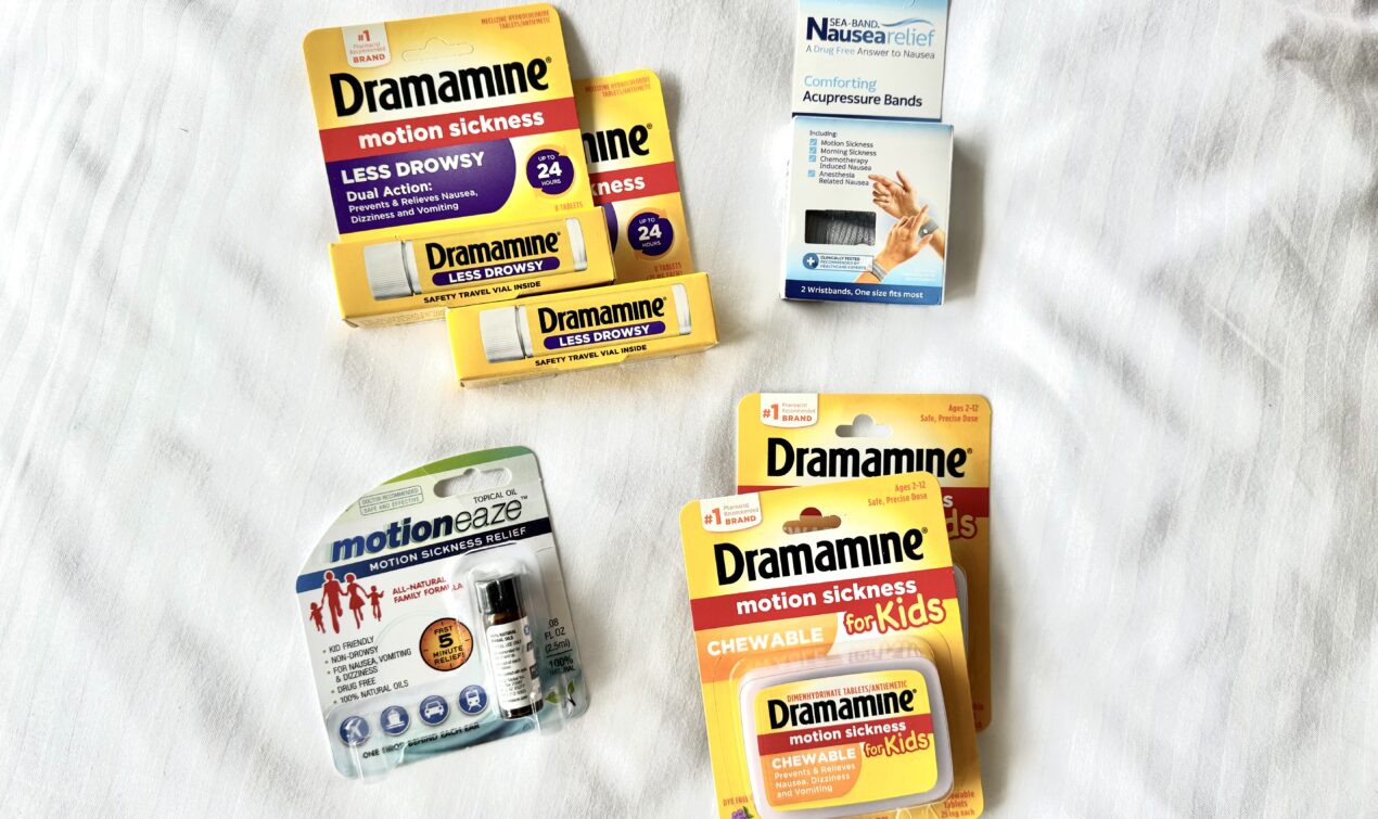 These remedies for motion sickness are what I hoped would alleviate the intense nausea and dizziness I get when on a boat or long car ride. All of these can be easily purchased from Walmart or Target
