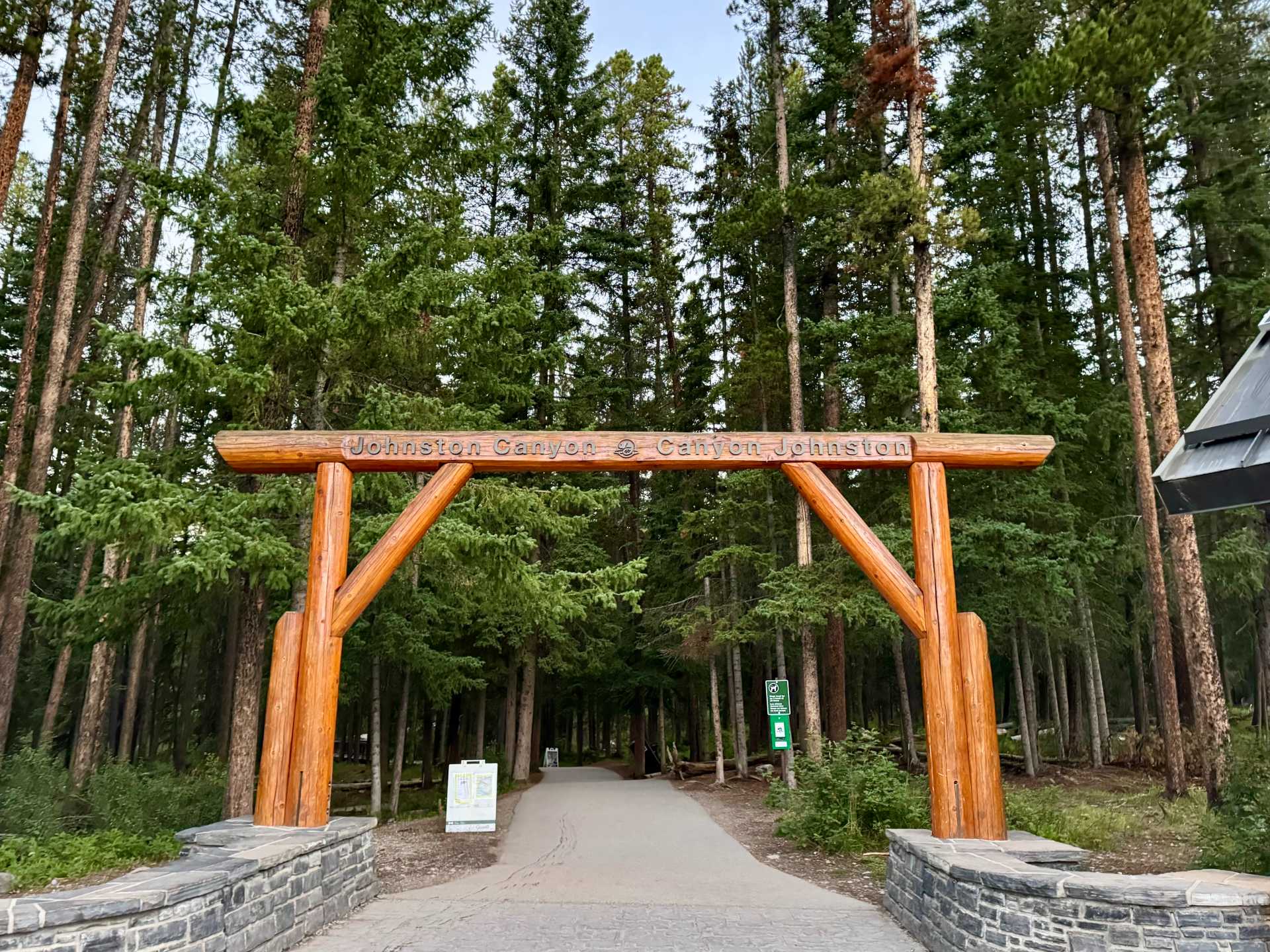 Johnston Canyon is a must do when visiting Banff. If you can, try to do both trails to Upper Falls and Lower Falls.