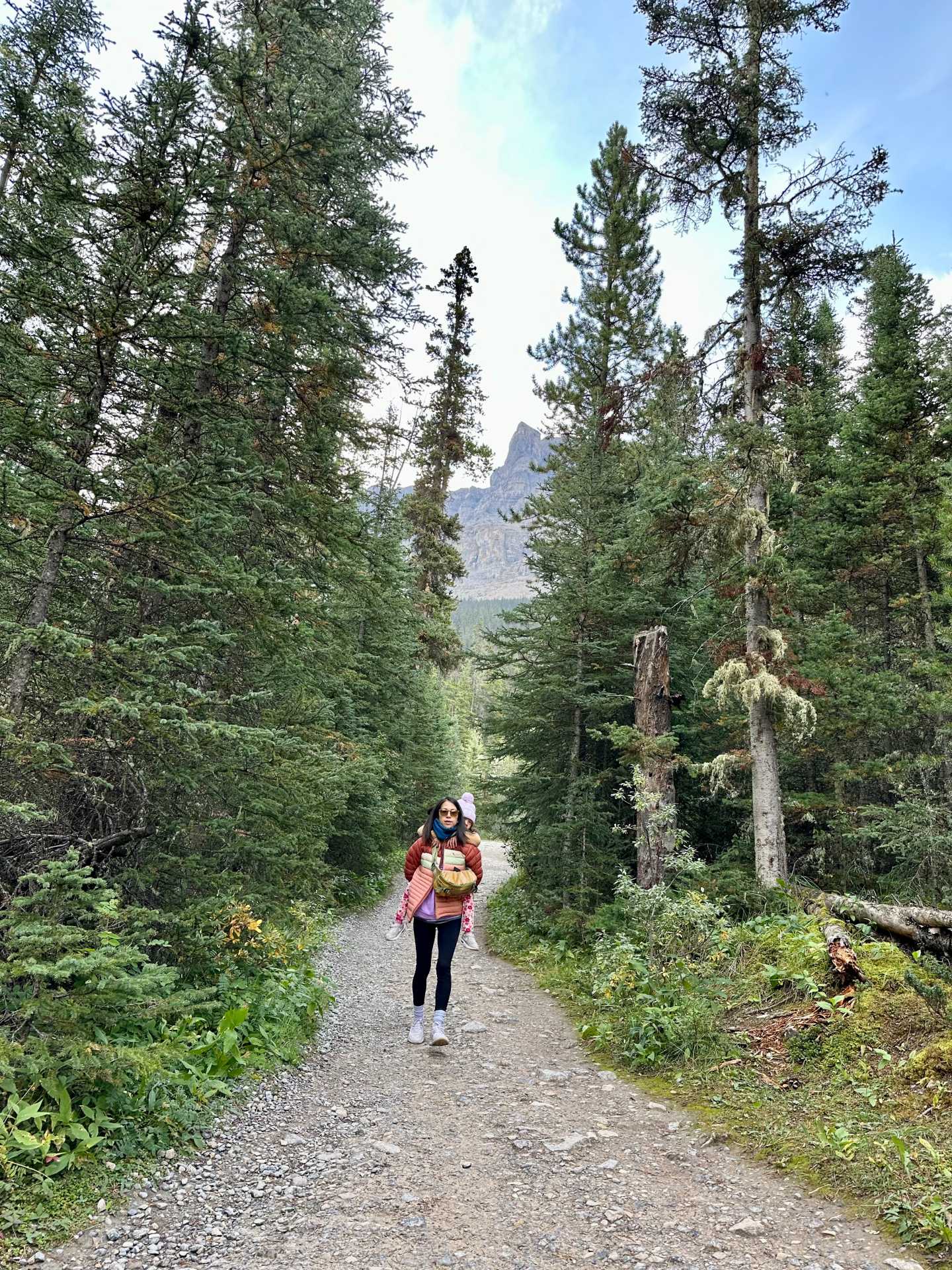 The Mistaya Canyon Trailhead is easy to miss but well worth the stop! Located right off the Icefields Parkway, the trail is just 1 km (0.6 miles) roundtrip. It's a short walk through the forest that leads to one of the most dramatic river-carved canyons in Banff National Park. Ideal for families or those short on time-1