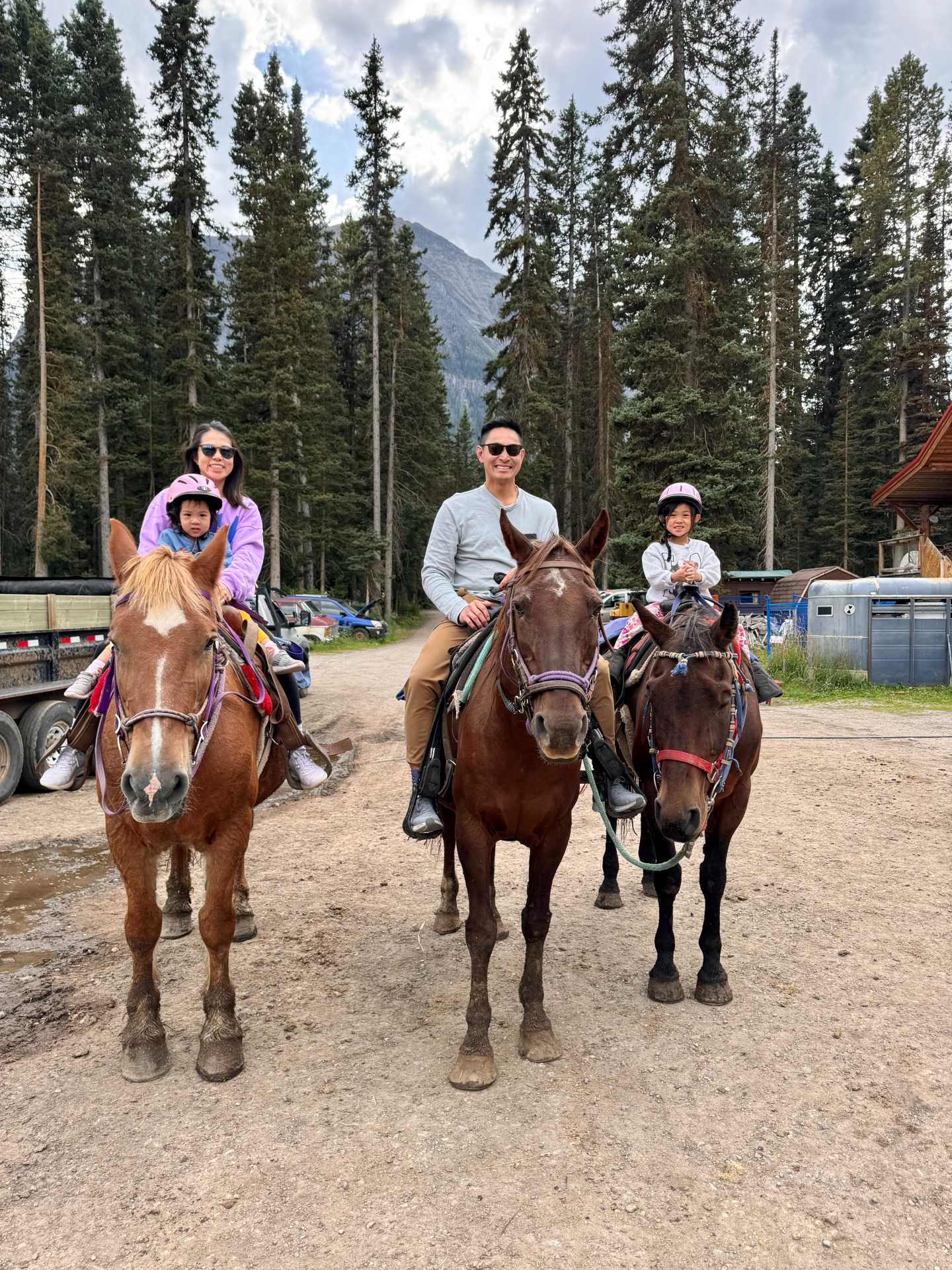 Timberline Tours offers kid-friendly horseback riding, making it easy for even the youngest adventurers to enjoy the beauty of Banff National Park-1