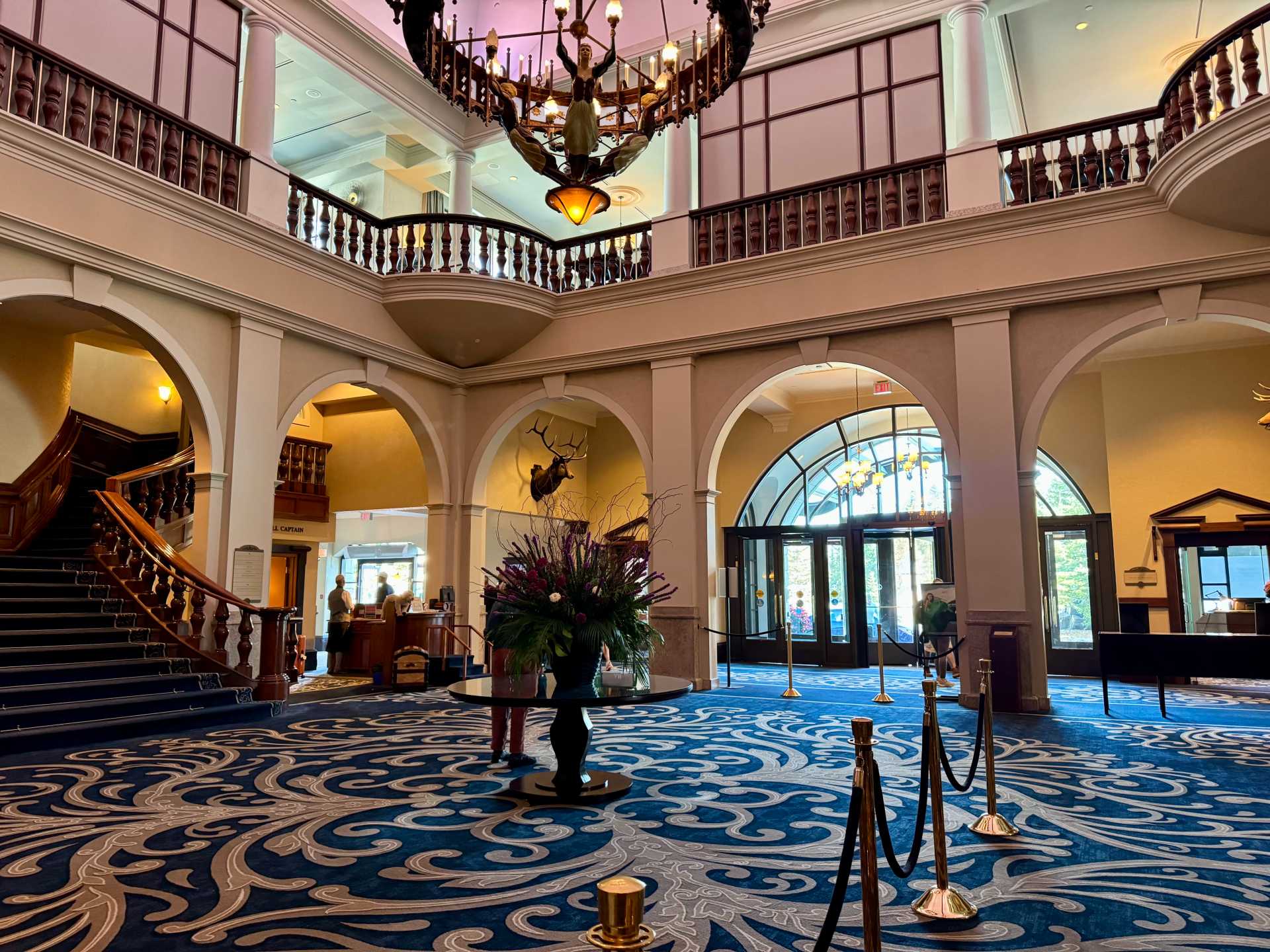 The check-in at Fairmont Chateau Lake Louise was smooth and welcoming. The lobby's grand atmosphere and elegant design, set the tone for the luxurious stay ahead. Plus, the dedicated kids’ check-in made our children feel extra special from the moment we arrived-1