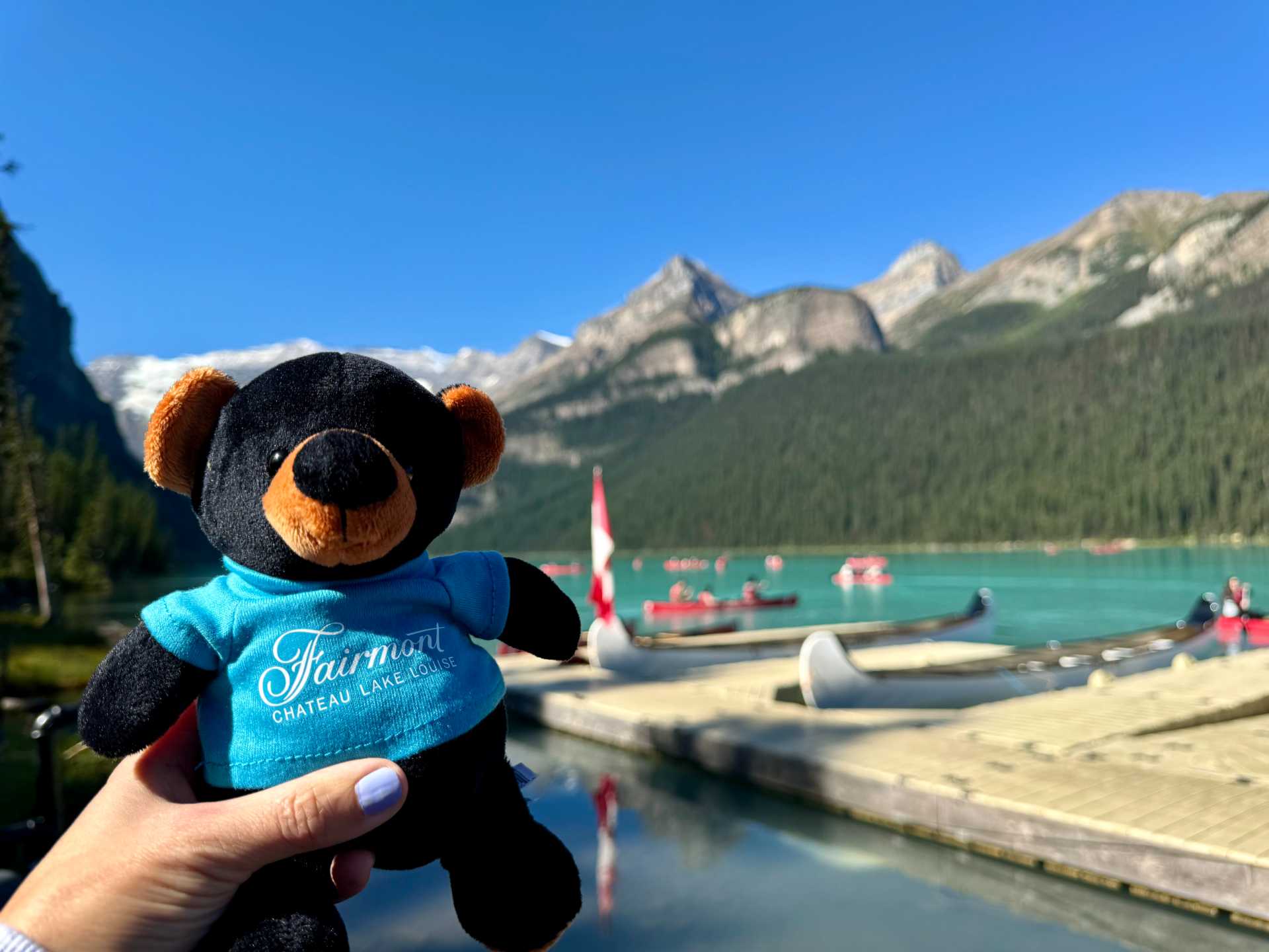 Every angle of Lake Louise offers postcard-worthy views. Whether you’re hiking or canoeing, the turquoise waters and towering peaks never fail to impress-1