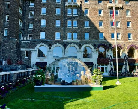 A unique, unforgettable dining experience in Banff. There is only one dome at the Fairmont Banff Springs, so be sure to make your reservations ahead of time.