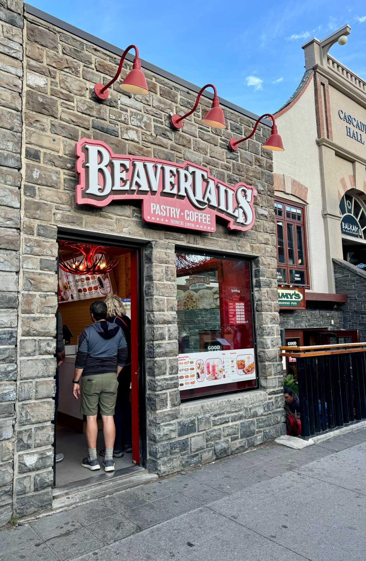 Our favorite place for dessert is always Beavertails and our little ones always get some ice cream to go along with our fried pastries. My favorite at Beavertails, the Cinnamon Sugar fried pastry, so simple yet so craveworthy! As you walk down Banff Ave, remember that there's two locations very close to each other, so if one has a line, try to check out the other Beavertail location. The Fudgery is also worth the visit, the strong aroma of fudge off the street will lead you right in-1