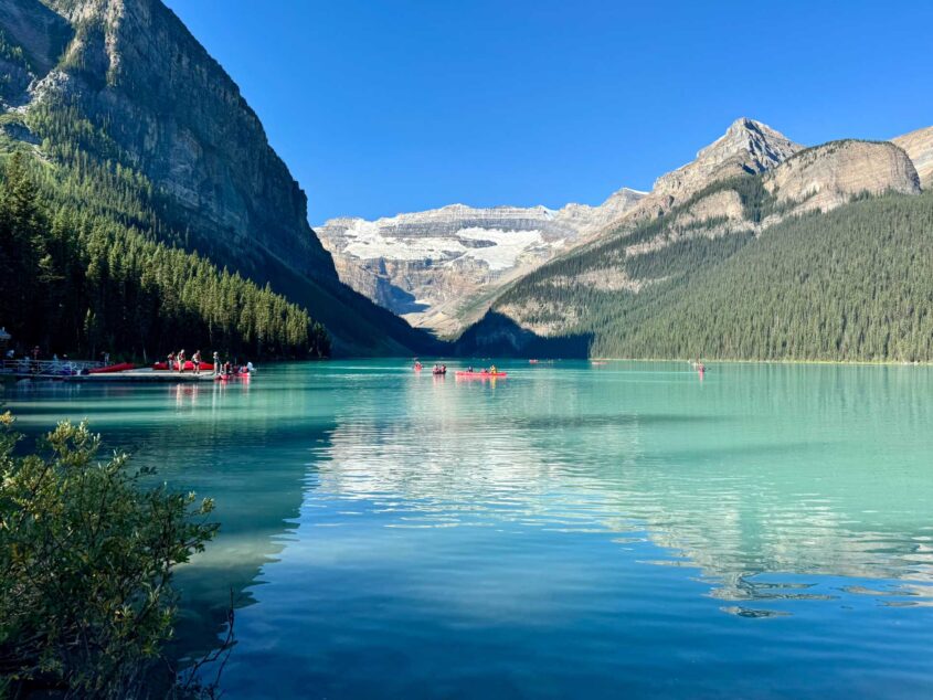 Canoeing and Hiking Lake Louise