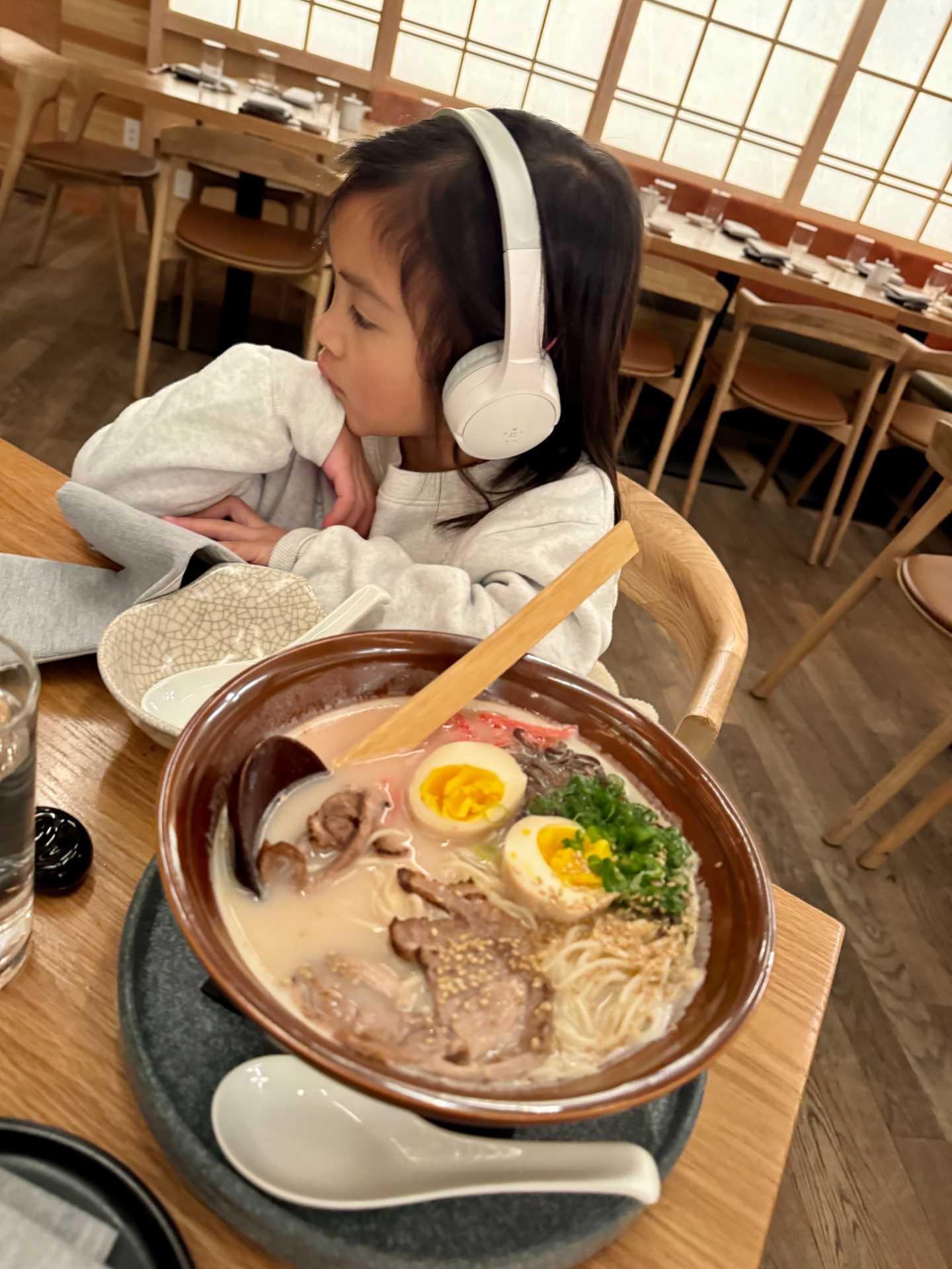 The Tonkotsu Ramen from Kazahana was not only a hit with the kids, but we also enjoyed whatever they didn’t finish! The thin noodles, broth and chashu were delicious, we were genuinely surprised with the quality of the ramen.