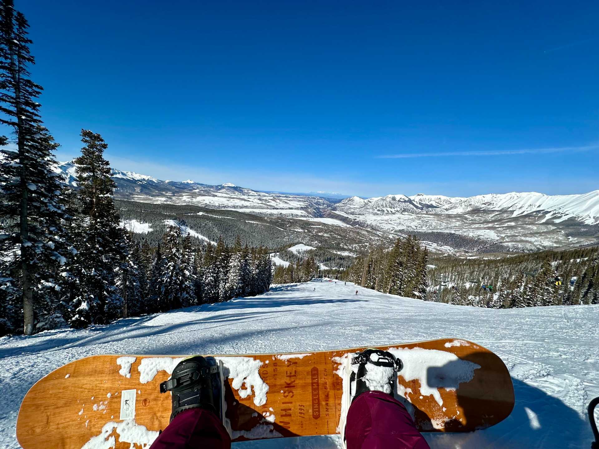 Whether you’re a beginner or advanced skier/snowboarder, Telluride Mountain offers beautiful runs for all levels-1