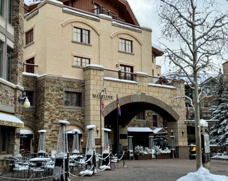 The Madeline Hotel and Residences right in the Mountain Village, the only 5 star Forbes ski-in ski-out lodging in Telluride.