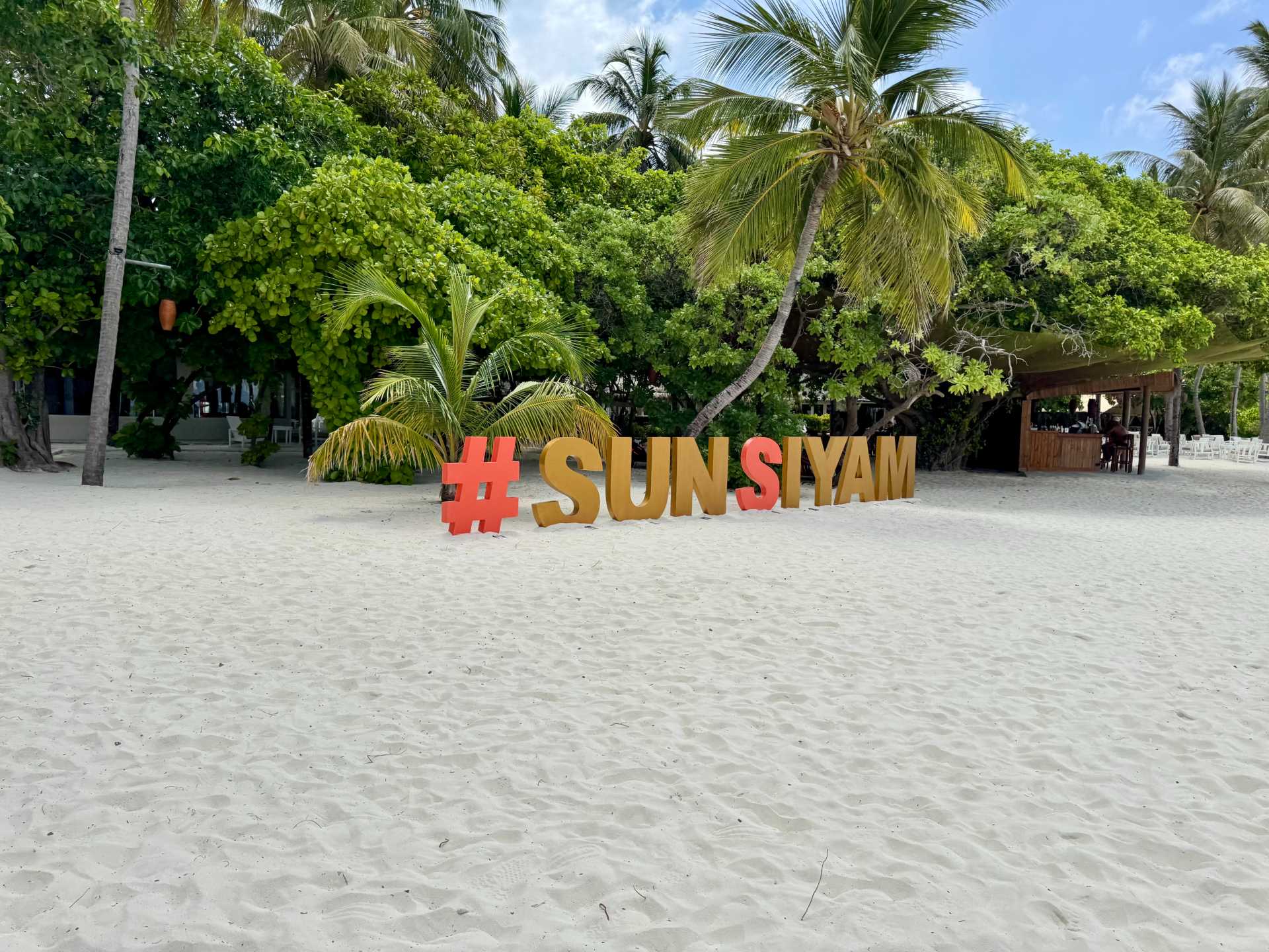 Stepping onto island time…Excited for a picturesque week at Sun Siyam Iru Fushi, soaking in turquoise waters, sandy toes, and all the Maldivian magic. The journey was long (planes + seaplane), but the view? 100% worth it-1